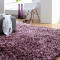 Handtufted long pile polyester material shaggy carpets
