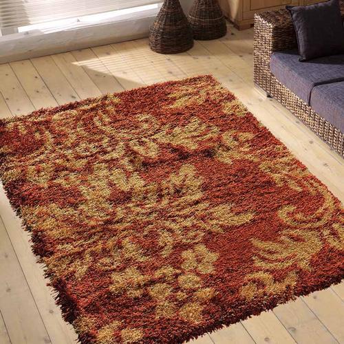 Long pile comfortable microfiber polyester rugs