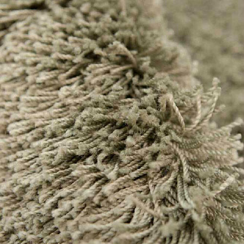 Round microfiber shaggy mats Floor rugs and carpets