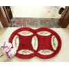 High quality antislip  polyester shaggy door rugs