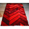 hot sale polyester silk shaggy modern design 3D carpet China