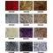 100% polyester microfiber plain carpet with diferent colors