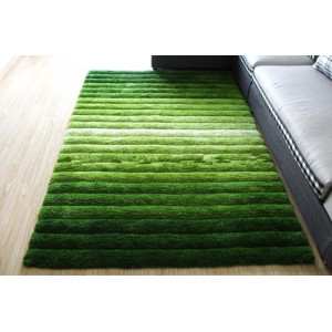 Microfiber Shadow Design 3D Shaggy Carpet