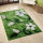 100% polyester shaggy beautiful flower design carpets