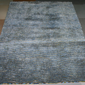 polyester silk and stretch yarn shaggy new design shaggy carpets