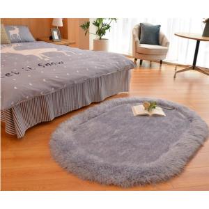 Long pile hand tufted 100% polyester shaggy rugs and mats