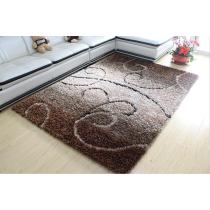 Hot selling handtufted shaggy rugs gradient color carpets