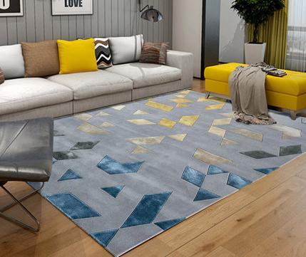 Modern design 100% polyester carpets and rugs for livingroom