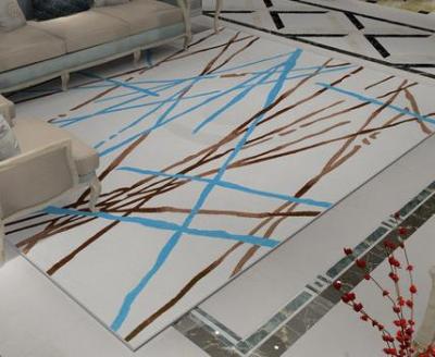 Modern design machine-made 100% polyester floor carpet