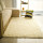 High pile 100% polyester shaggy plain washable carpets tiles
