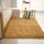 High pile 100% polyester shaggy plain washable carpets tiles