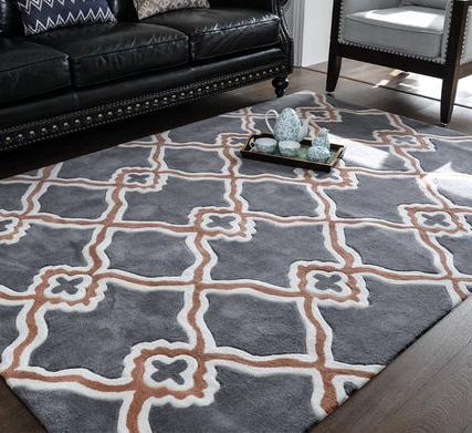 New design polyester soft microfiber decorative carpets and rugs