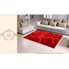 3D shaggy circular carpets and rugs,thin silk polyester shaggy carpet