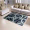 3D shaggy circular carpets and rugs,thin silk polyester shaggy carpet