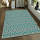 Machine made 100% polyester fashionable livingroom floor carpet