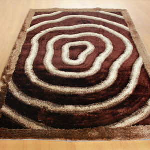 Environmental protection modern design 150D silk shaggy carpet and rugs