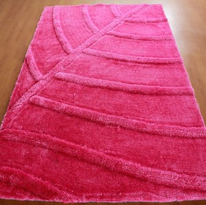 2017 modern design stretch yarn and polyester silk carpet rug