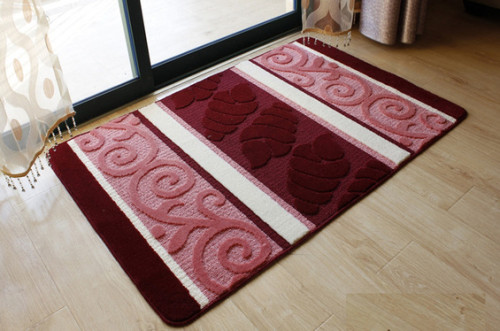 High quality soft microfiber anti-slip door mats or bath mats