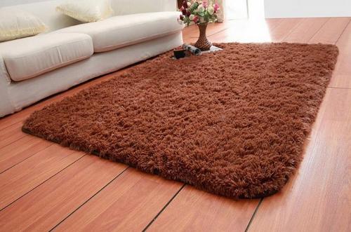Handtufted microfiber shaggy floor carpets for livingroom