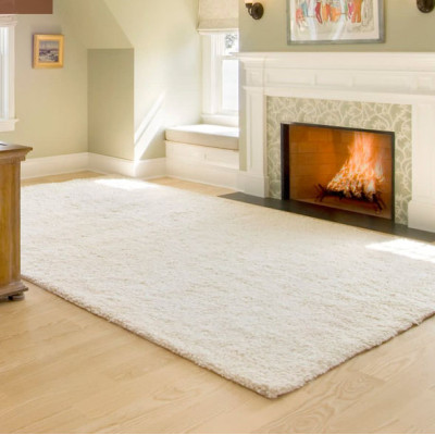 Handtufted 100% polyester shaggy floor carpets for wholesale