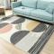 Machine made polyester soft microfiber carpets for livingroom