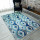 Machine made soft microfiber floor carpet tiles for wholesale