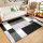 Machine made polyester simple style carpets for livingroom