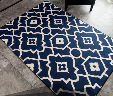 High quality machine made 100% polyester flor carpets and rugs