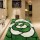 Decorative Flower Design 100% polyester 3D shaggy carpet