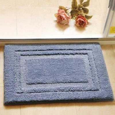 Wholesale handtufted 100% polyester shaggy mats for outdoor or bathroom