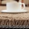 Hand tufted modern microfiber polyester plain shaggy carpet