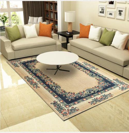 New design machine made polyester carpets for livingroom