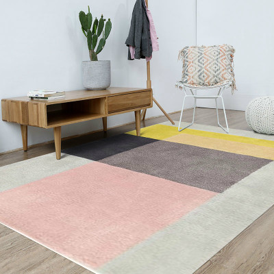 Machine made simple style floor carpets for room decoration