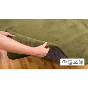 Plain dot backing polyester exhibition carpets and rugs for living room