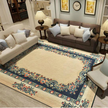 New design machine made polyester carpets for livingroom