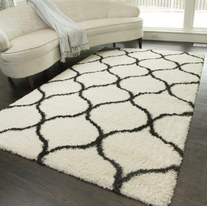 Hot sale plain design jacquard mats very soft carpets and rugs