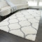 Hot sale plain design jacquard mats very soft carpets and rugs