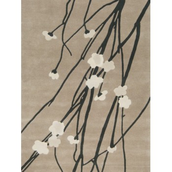 New design machine made polyester microfiber flower carpets