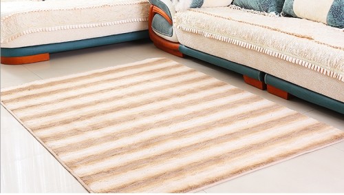 Modern Design Machine Made Polyester Carpets and Rugs