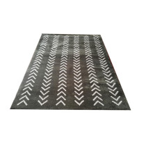 Hot Sale Modern Design Rugs Machine Made Plain Jacquard Carpet