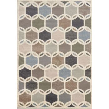 New design machine made 100% polyester comfortable area rug