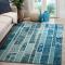 Modern design machine made 100% polyester floor carpets for livingroom
