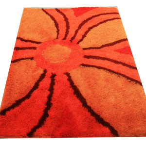 multi -clolor mixed-pile flowery polyester shaggy 3d carpet/rug designs