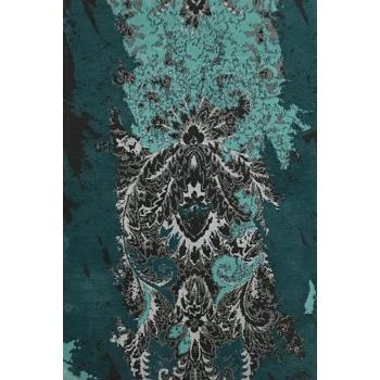 Modern design machine made polyester microfiber anti-slip rugs