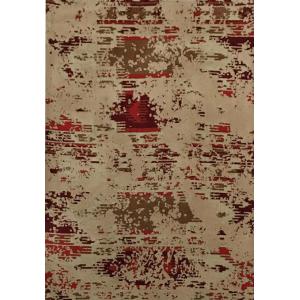 High quality machine made polyester abstract style carpet for livingroom