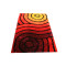 Decorative shaggy rug polyester shaggy carpet