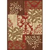 Retro style machine made 100% polyester carpets for livingroom