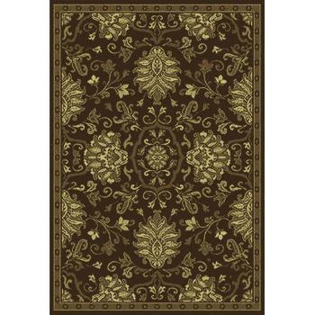 Classical style machine made polyester microfiber carpets for home
