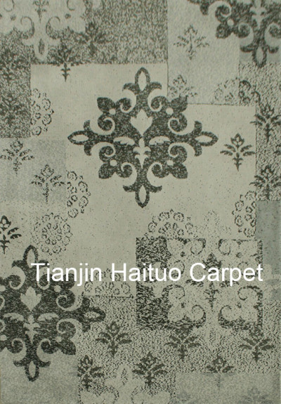Classical design machine made polyester microfiber carpets for livingroom