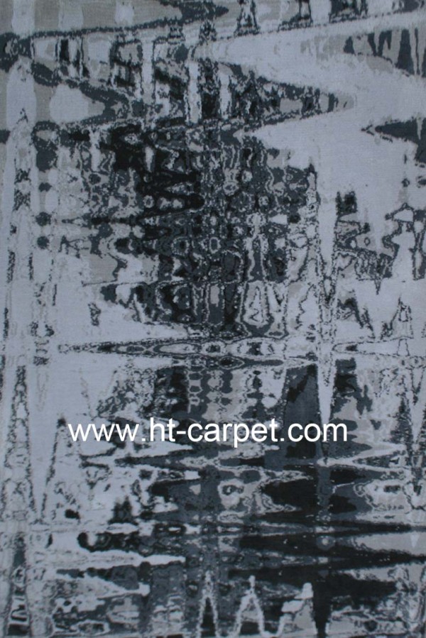 Modern style machine made microfiber floor carpet